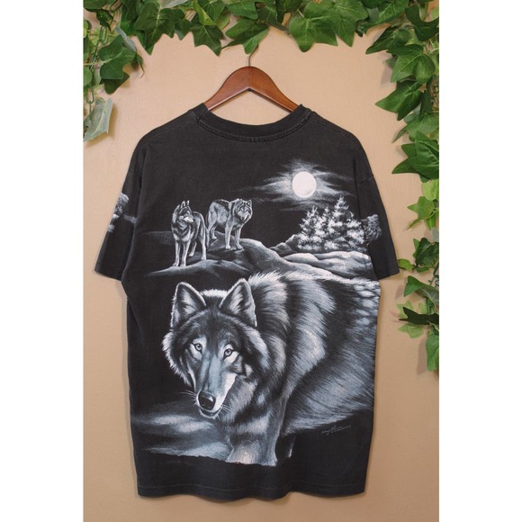94’ WOLF ALL OVER PRINT TEE - Picture 2 of 2